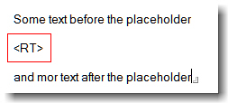 Insert Richtext - the placeholder Insert Richtext - the placeholder
