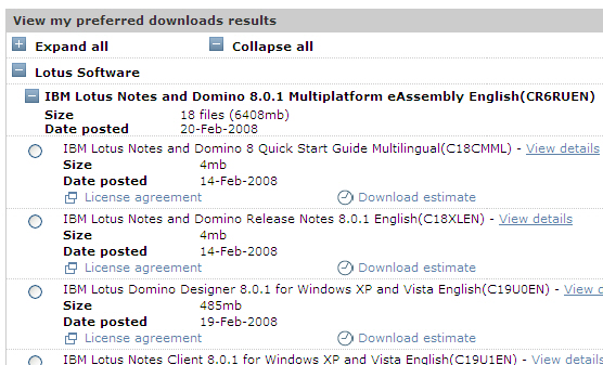 Lotus Notes / Domino 8.0.1 Available On Passport Advantage