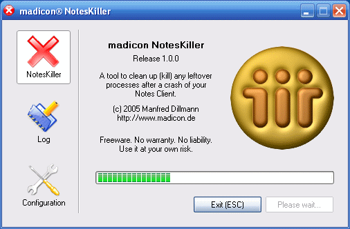 madicon NotesKiller 1.0 (English) - Freeware 