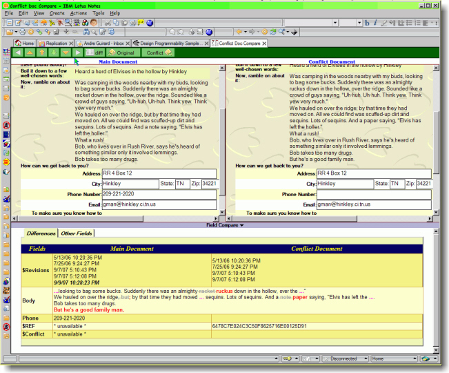Document Conflict Resolver Document Conflict Resolver