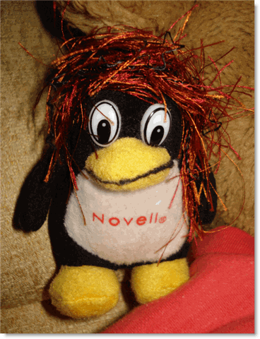 Hairy Novell Tux